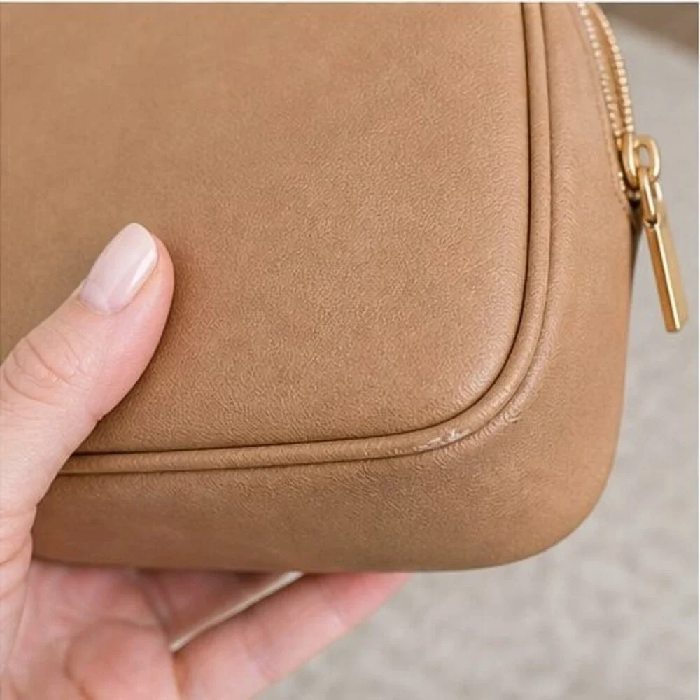 Tan Faux Leather Bag